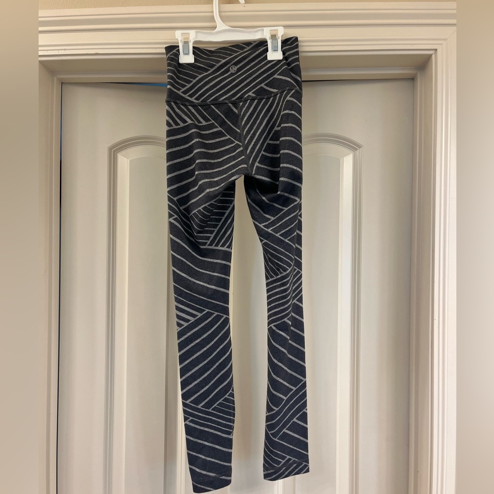 Lululemon leggings. Gray. Size 2